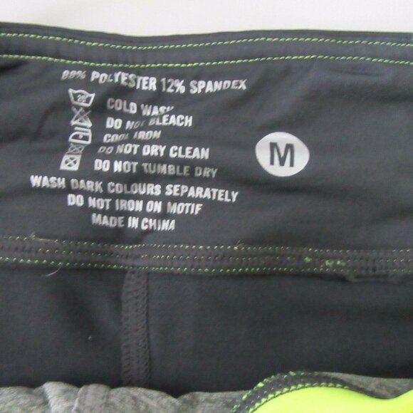 Athletic Gray Yellow Capri Yoga Run Gym Leggings
New - Picture 6 of 6